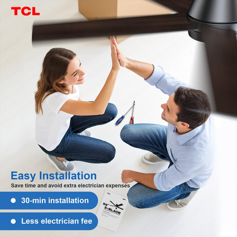 TCL 52-inch reversible winter mode for year-round comfort