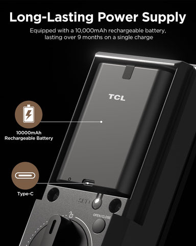 TCL D2 Pro 10,000mAh battery powers long life and reliability.