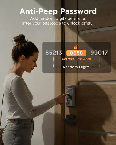 TCL D2 Pro app remote control shows real-time entry notifications.