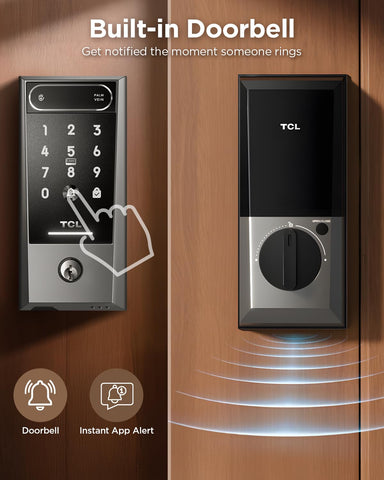 TCL D2 Pro auto-lock feature ensures doors seal after closing.