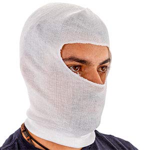 TCP Global breathable cotton head sock enables cooling wear while painting or sanding