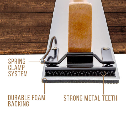 TCP Global wooden handle longboard sander PSA paper attachment ready to use