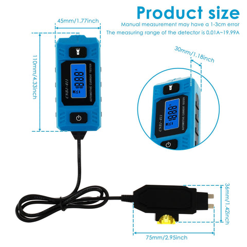 Tcwhniev backlit display aid for clear readings in low light