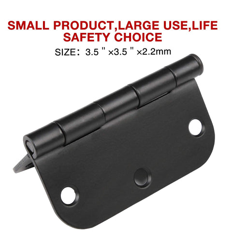 TDCHINGES includes 180 screws for quick, easy installation.