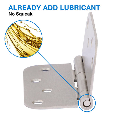 TDCHINGES 4-inch hinge set, universal fit for doors and shutters.