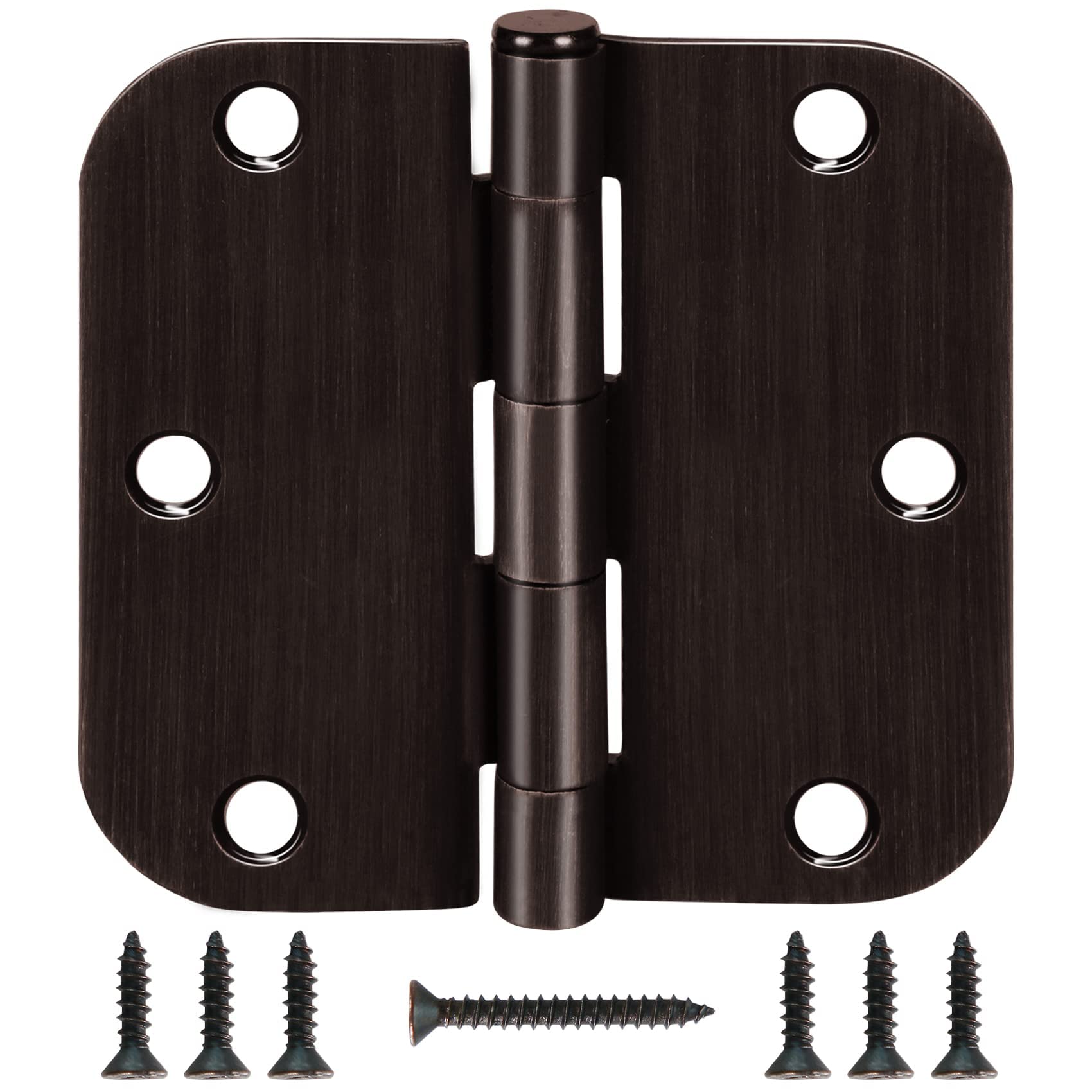 TDCHINGES front-door hinge with round corners for smooth interior operation