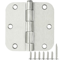 TDCHINGES front-door hinges in brushed nickel offer smooth 270-degree opening