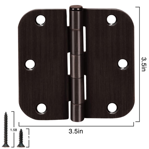 TDCHINGES 72 included screws for fast DIY installation