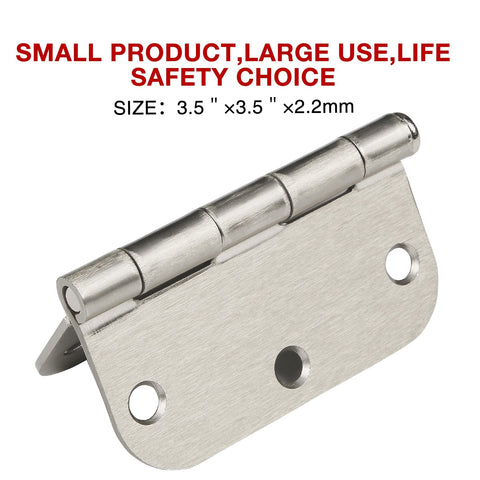 TDCHINGES installation screws included for quick, screwdriver-ready setup