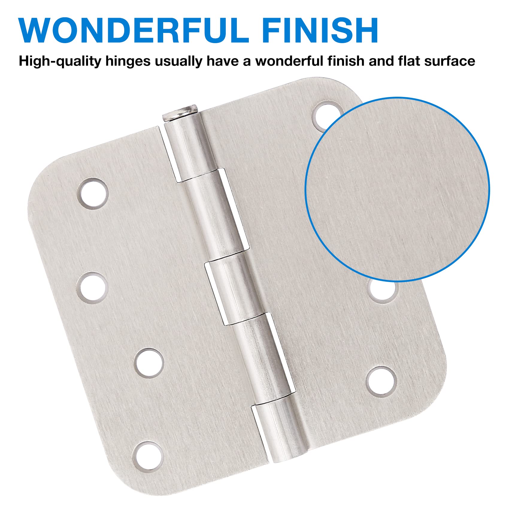 TDCHINGES interior cabinet hinge brushed nickel, ideal for drawers and wardrobes.