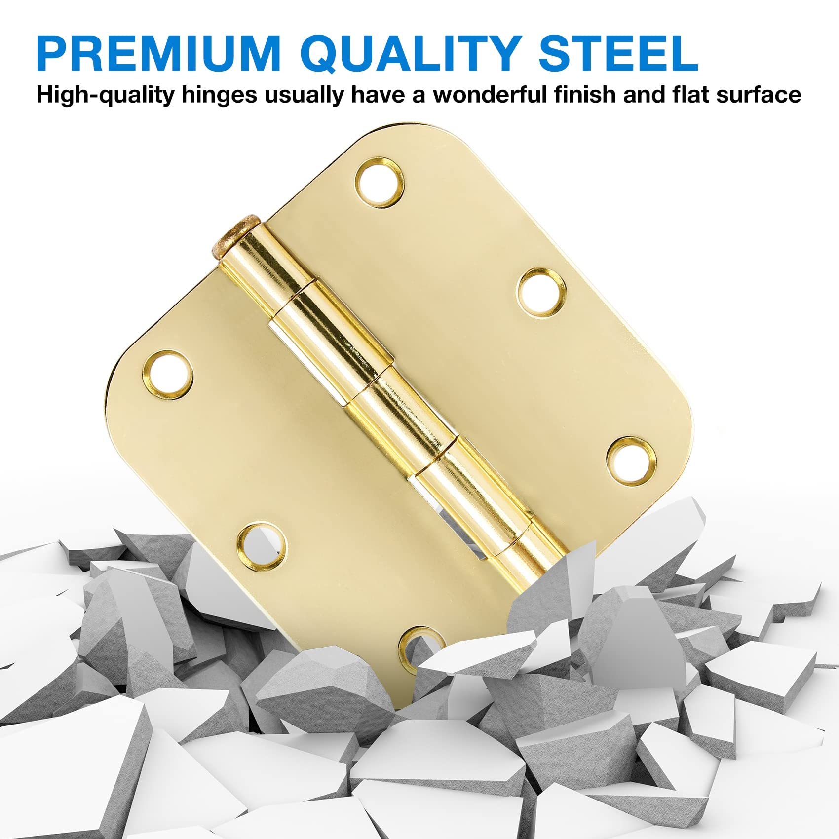 TDCHINGES pack of 6 hinges for multiple interior projects.
