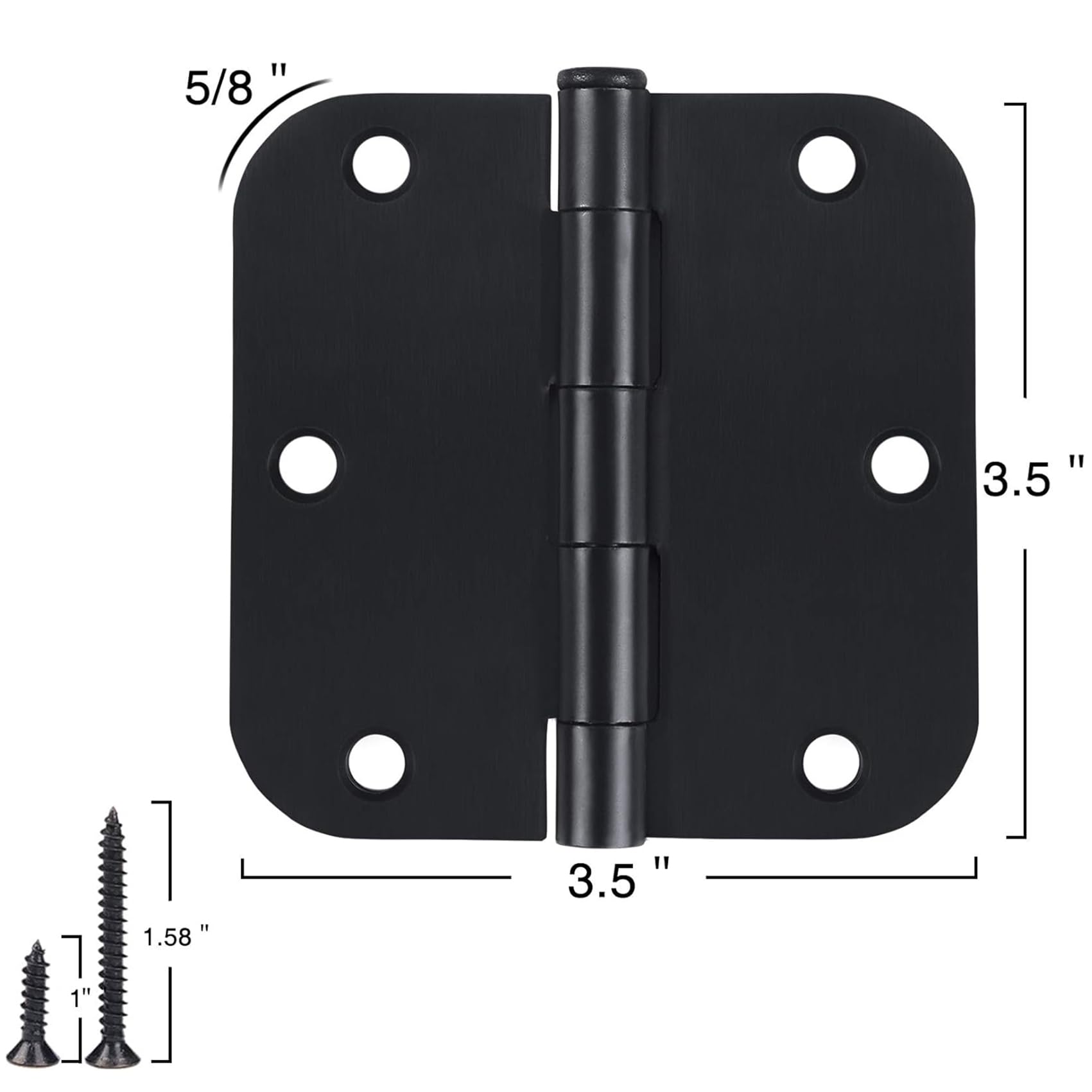 TDCHINGES removable riveted pin adds maintenance convenience.