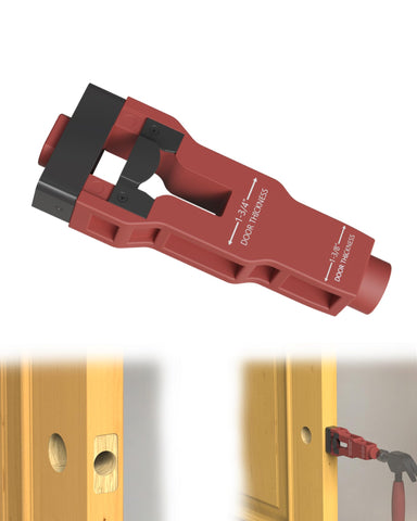 TDCQFFF door latch mortise tool main body for precise flush mounting