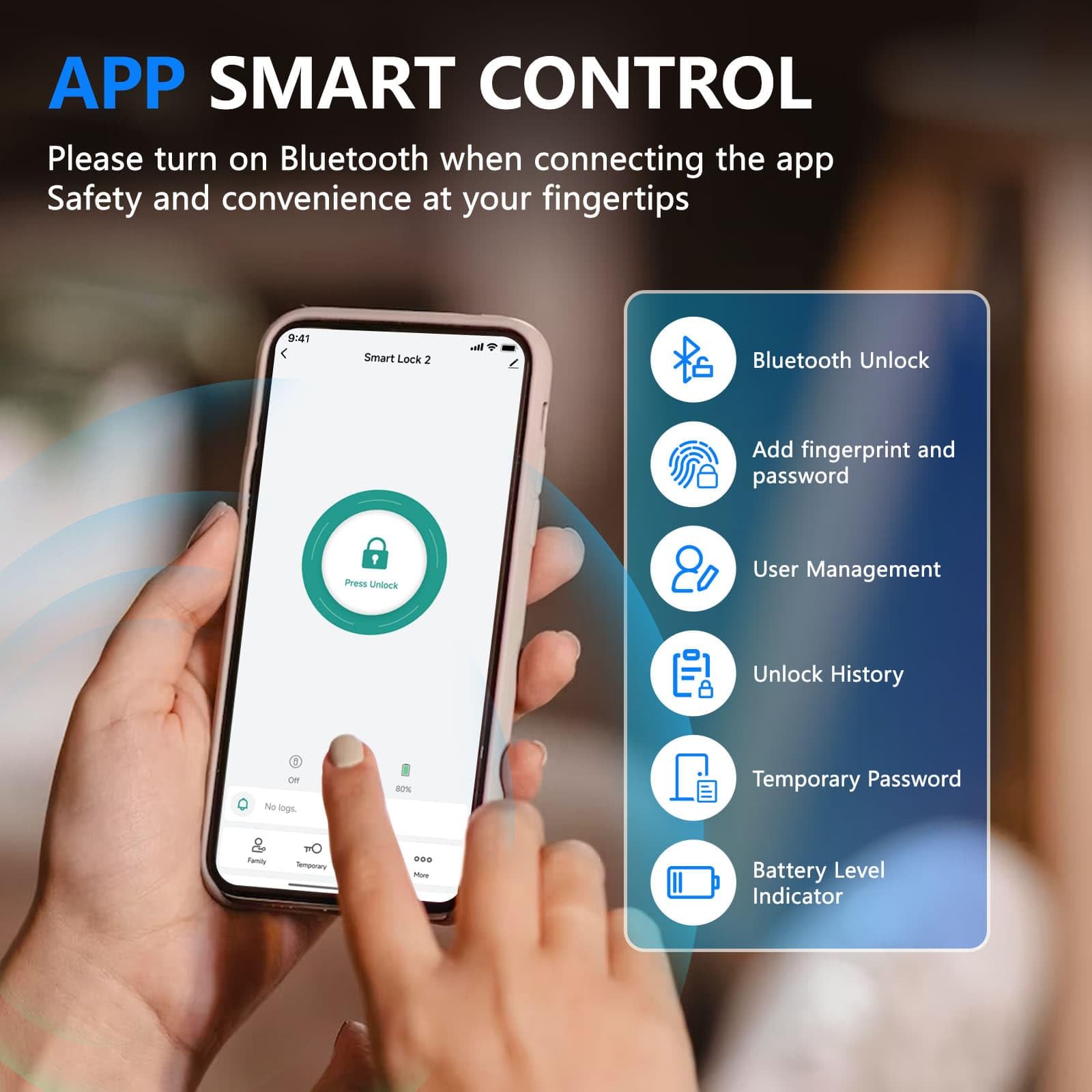 TDMALE fingerprint scanner close-up highlights accurate recognition