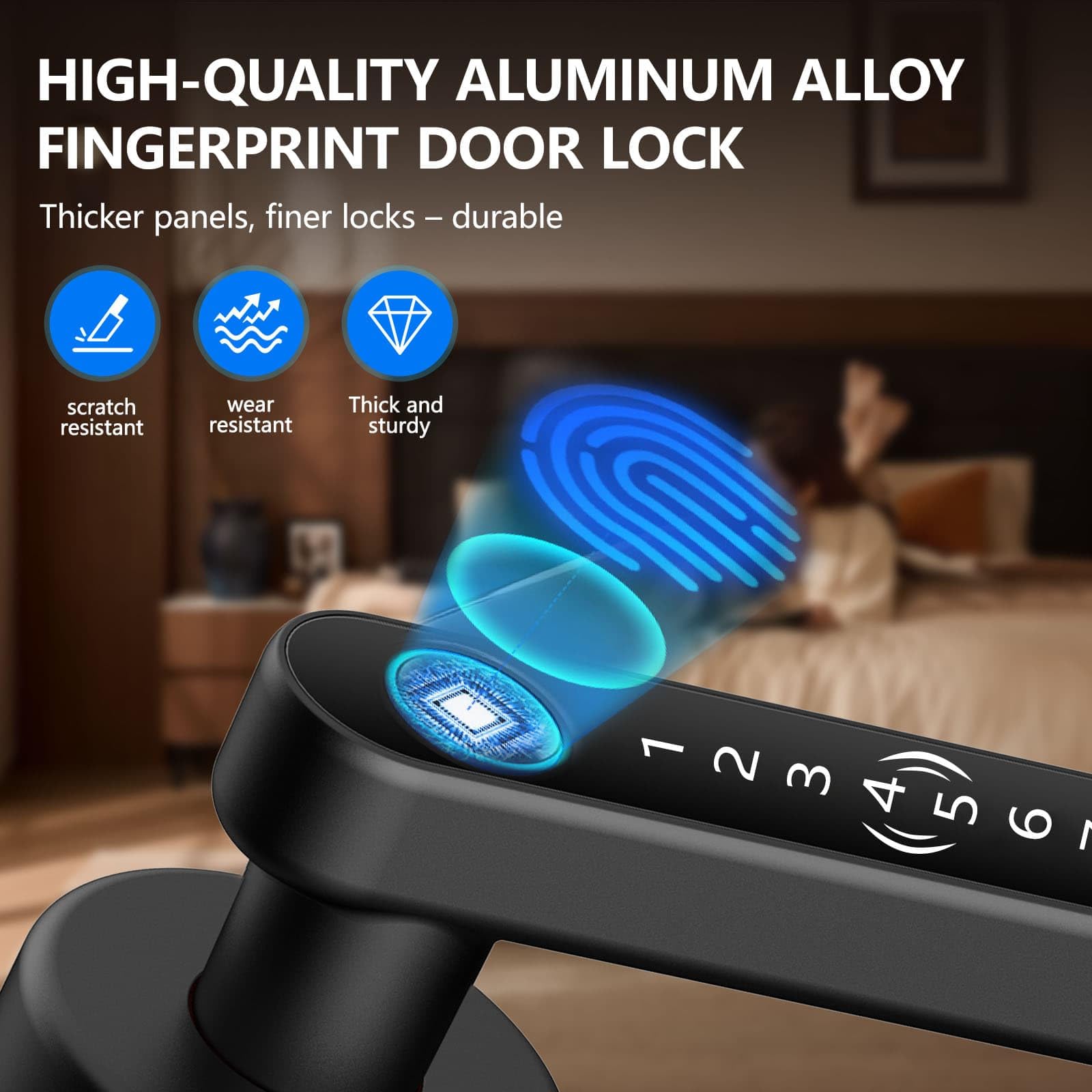 TDMALE keyless entry usage demonstrates multi-user access options