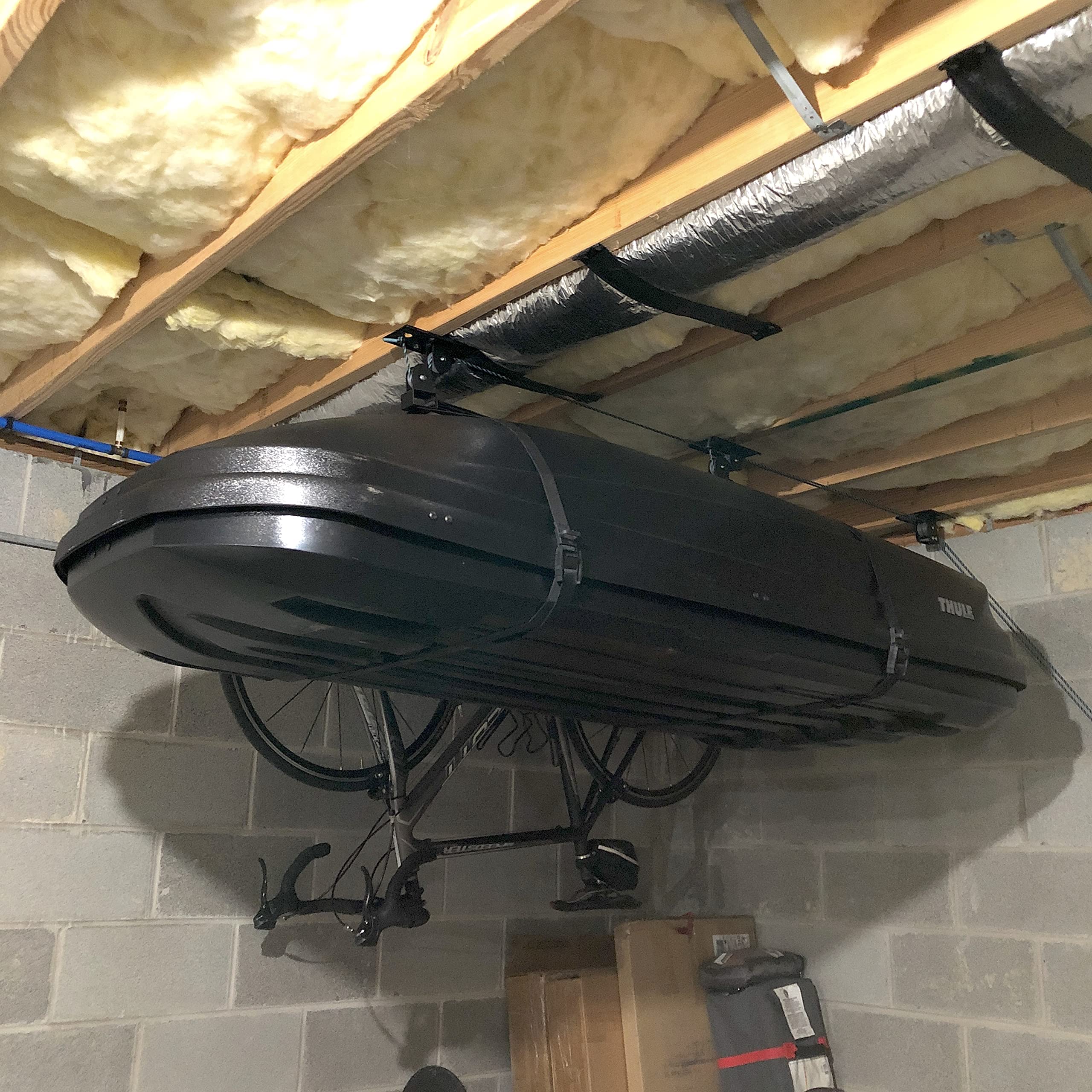 Teal Triangle heavy-duty alloy steel construction supports up to 150 lbs.