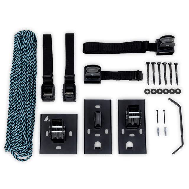 Teal Triangle lock mechanism ensures secure lift and prevents slips during use.