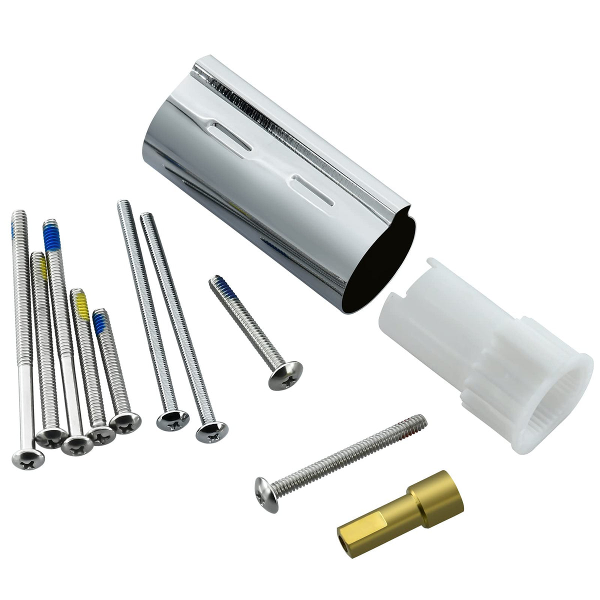 Tearel 96945 chrome stop tube and screws ready for durable Moen Posi-Temp setups