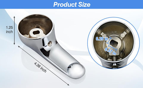 Tearel handle kit packaging shows included components for quick installation