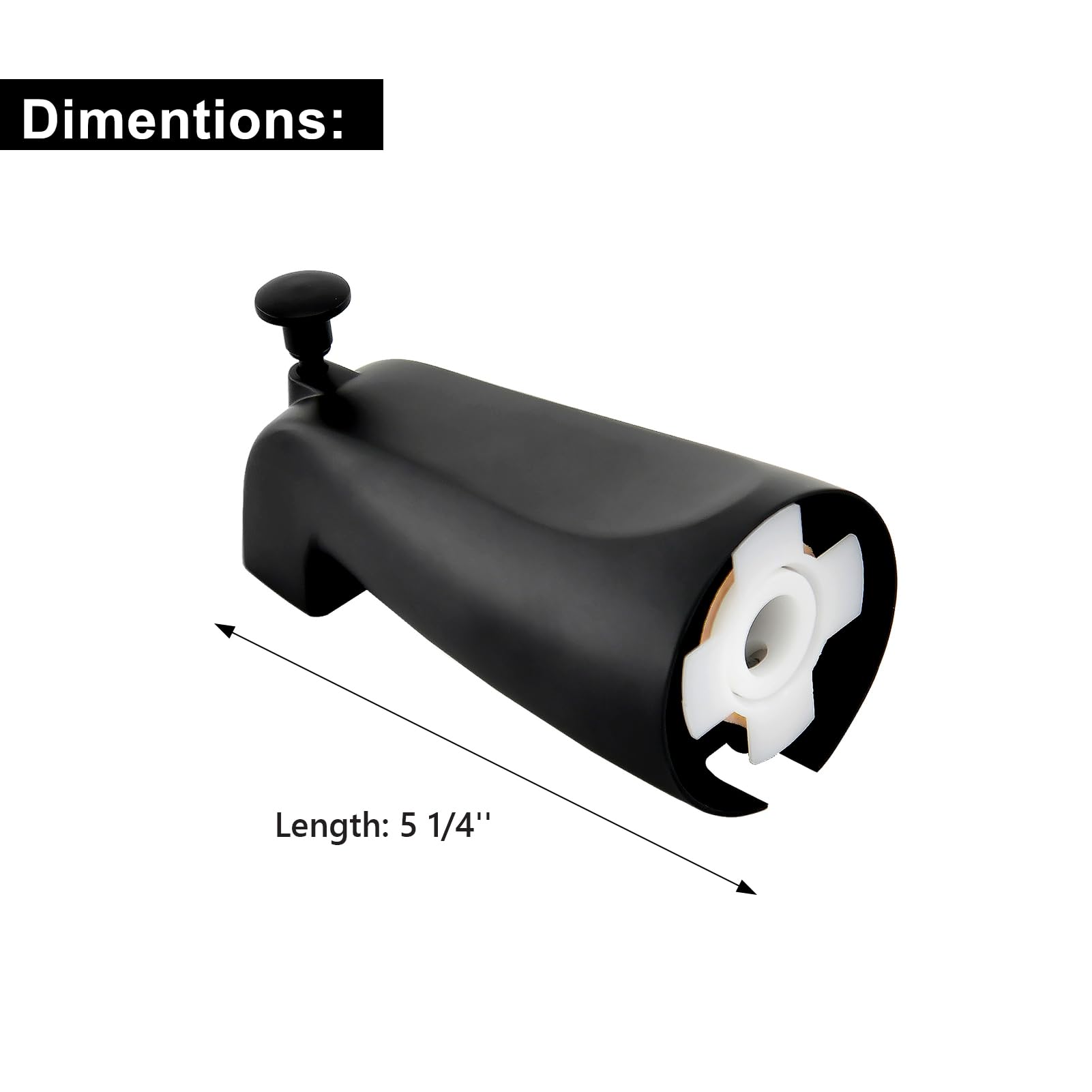 Tearel matte black finish adds modern style to any bath