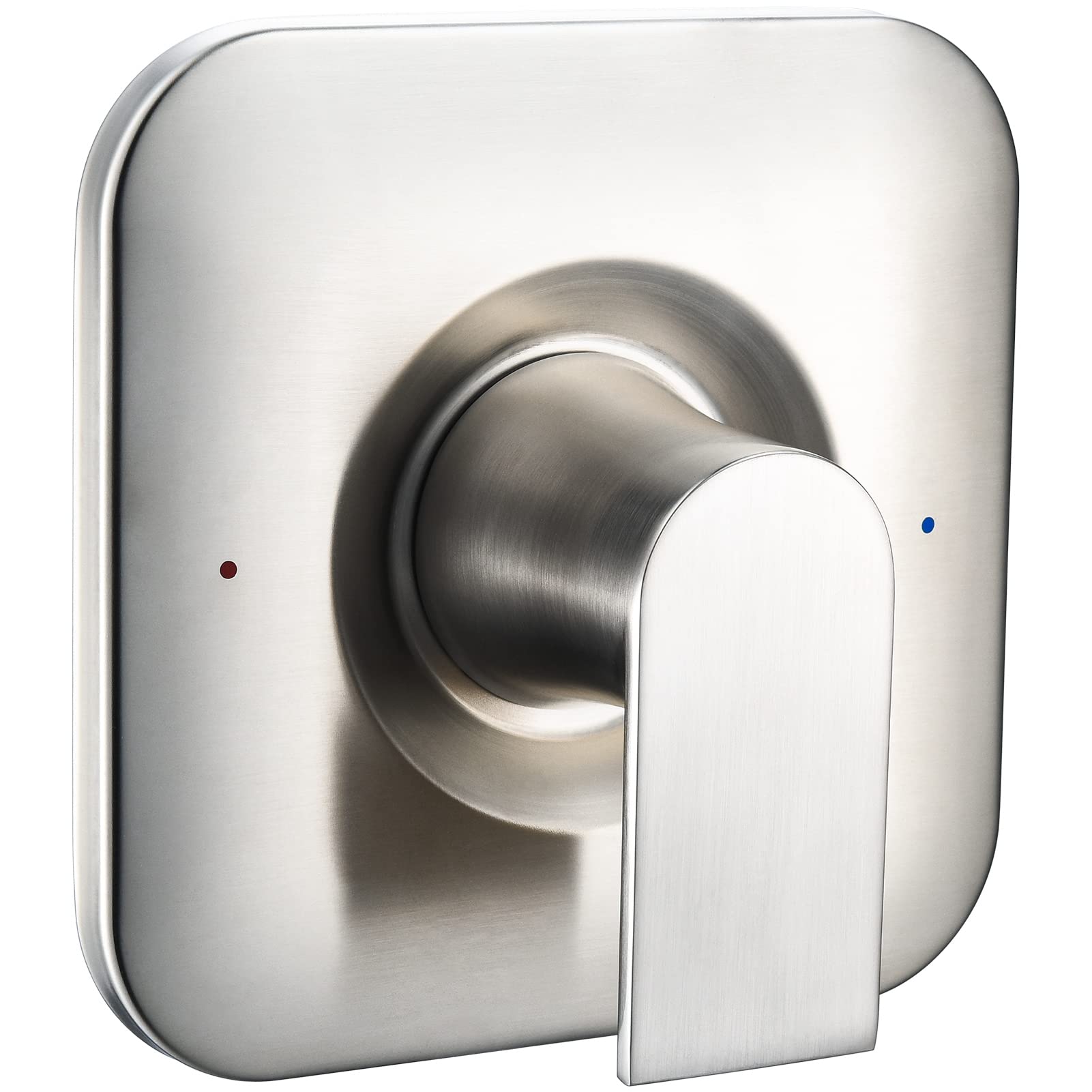 Tearel Moen T2471BN Genta LX brushed nickel trim front view showcases durable metal construction