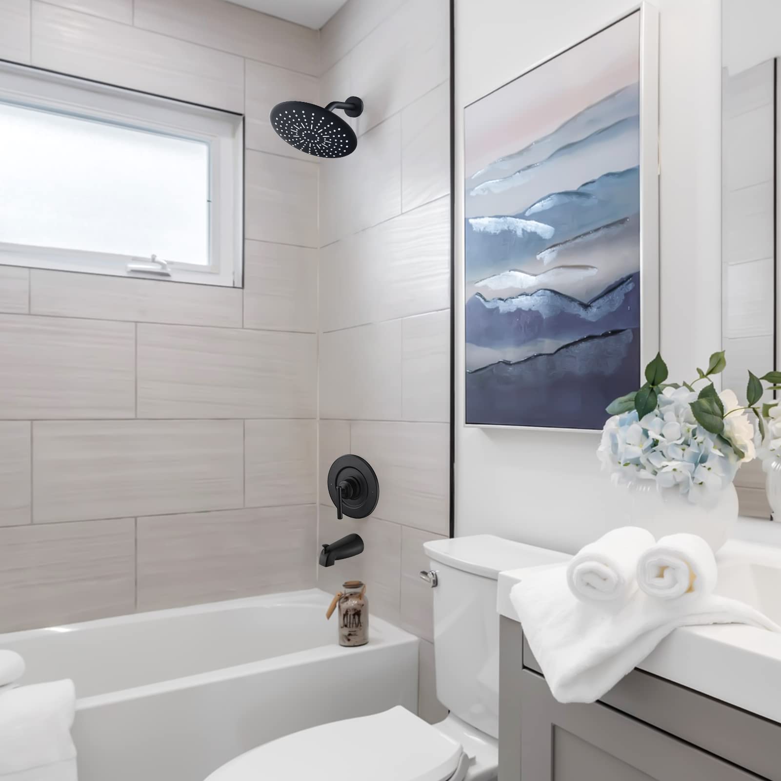 Tearel premium metal construction ensures durable bathroom upgrade