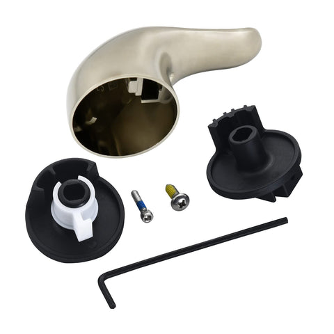 Tearel replacement lever handle for Moen with brushed nickel finish