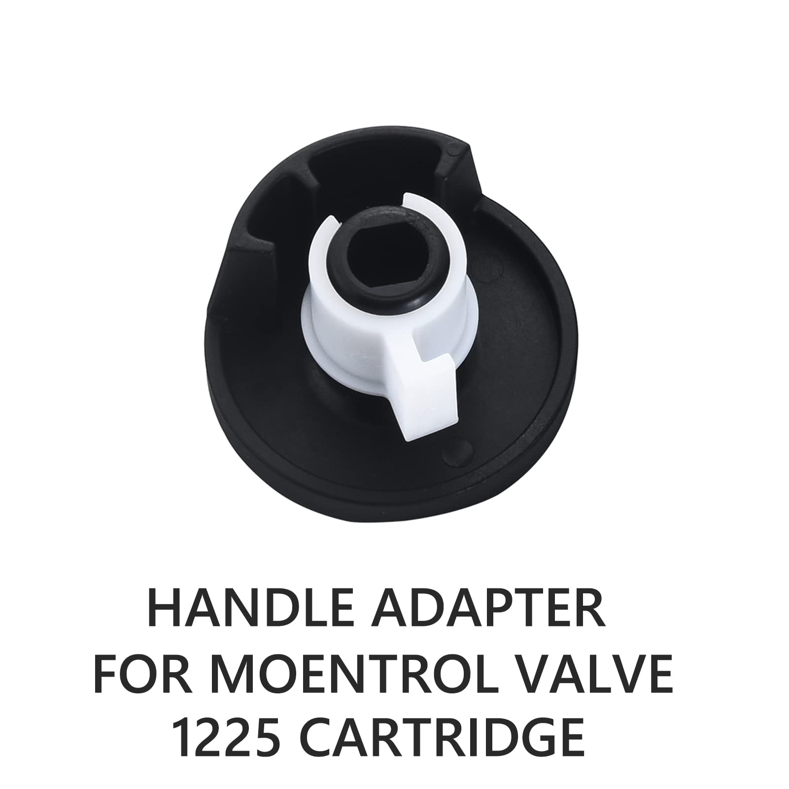 Tearel lever handle for Moen includes adapters for a simpler valve upgrade.
