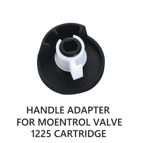 Tearel lever handle for Moen includes adapters for a simpler valve upgrade.