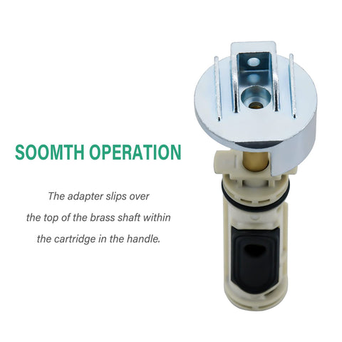 Tearel shower handle adapter kit simplifies Moen repairs.