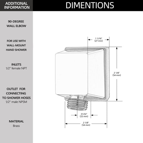 Tearel solid brass construction emphasizes durability and leak-resistance for daily showers