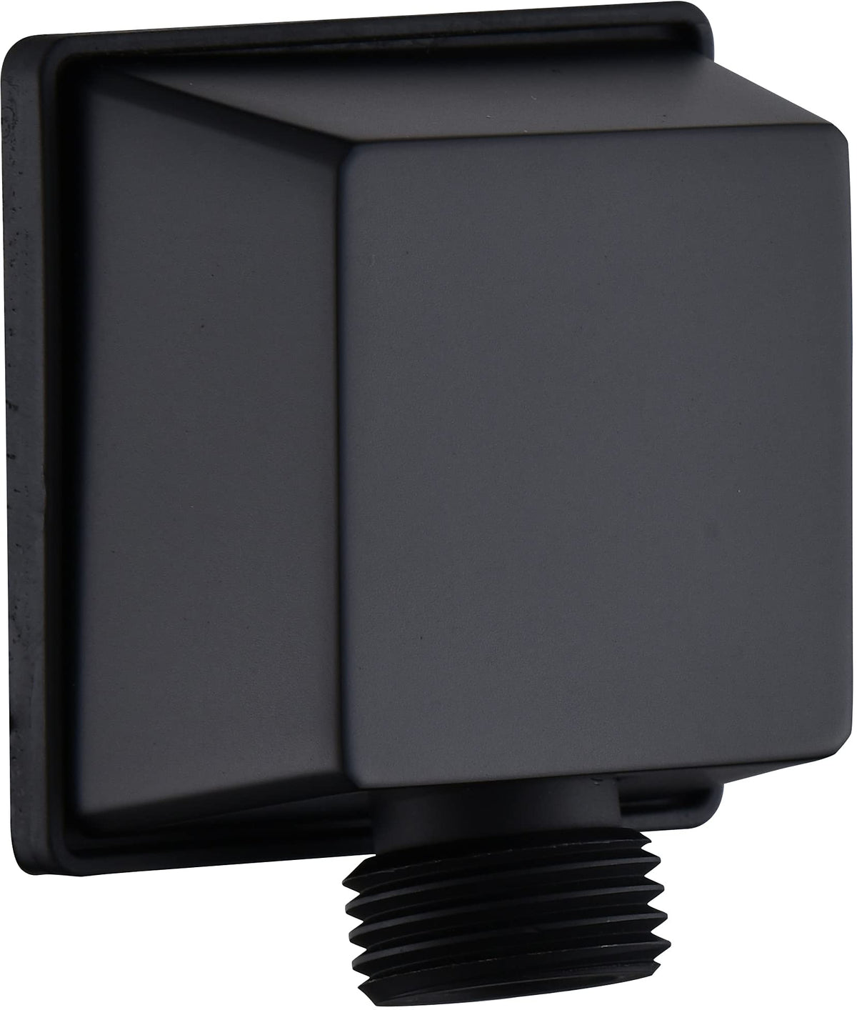 Tearel square wall elbow in matte black finish for a sleek bathroom upgrade