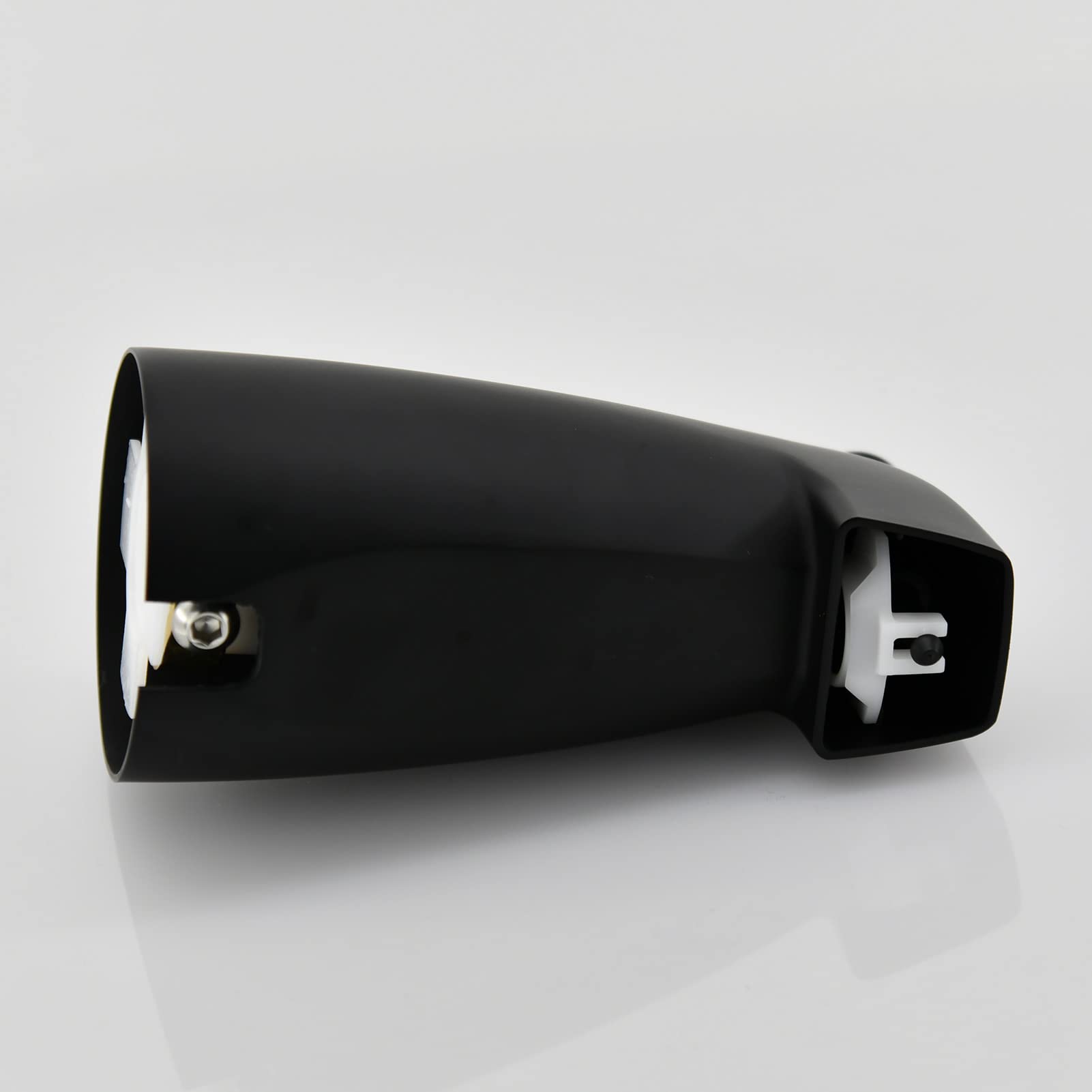 Tearel wall-mounted tub spout with matte black finish resists rust