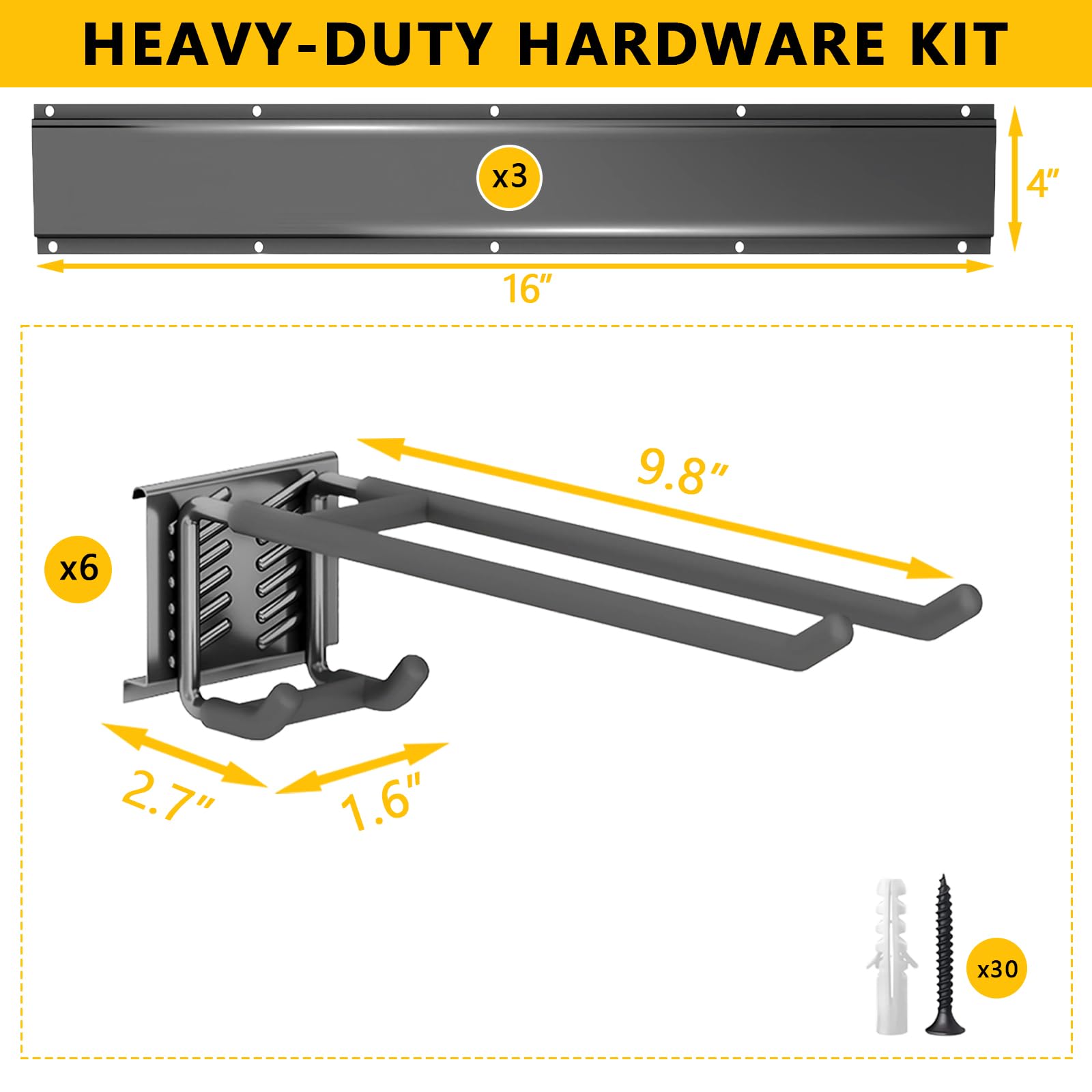 Tebgeag protective rubber coating guards tools and surfaces from scratches.