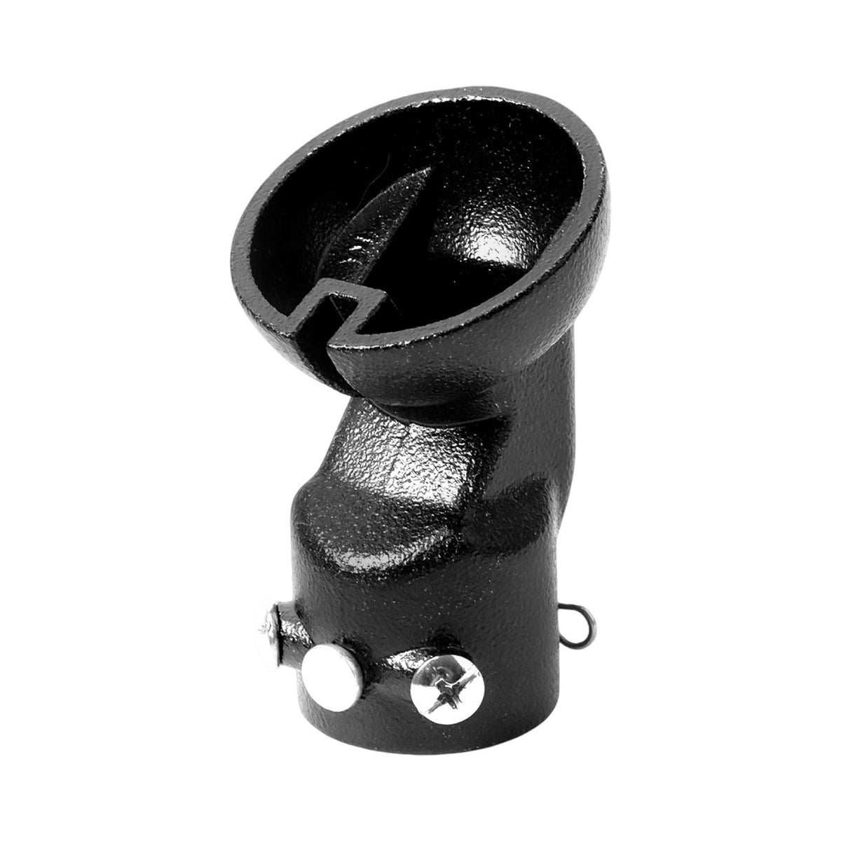 TEBTEOTEK universal sloped ceiling fan adapter on angled ceiling enables secure fan operation