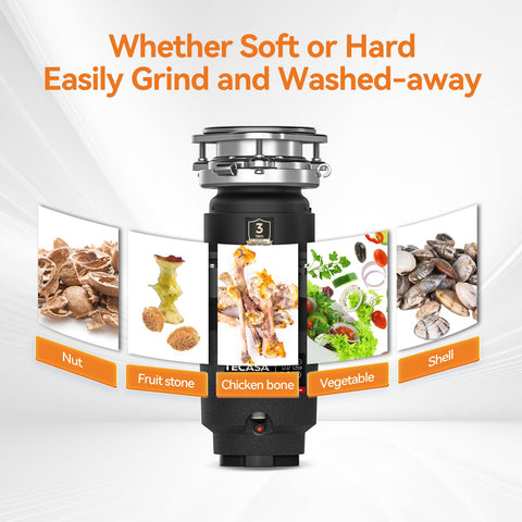 TECASA Taskmaid stainless steel grinding system delivers finer grind and reduced clogs in daily use.
