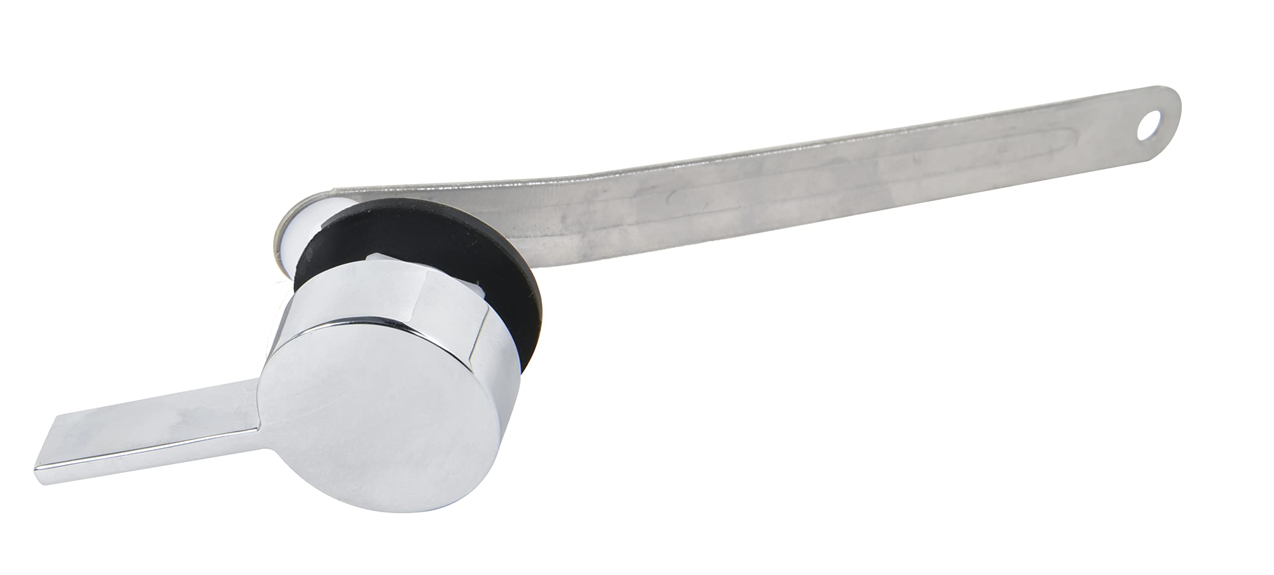 TECETOOL polished chrome finish adds modern style.