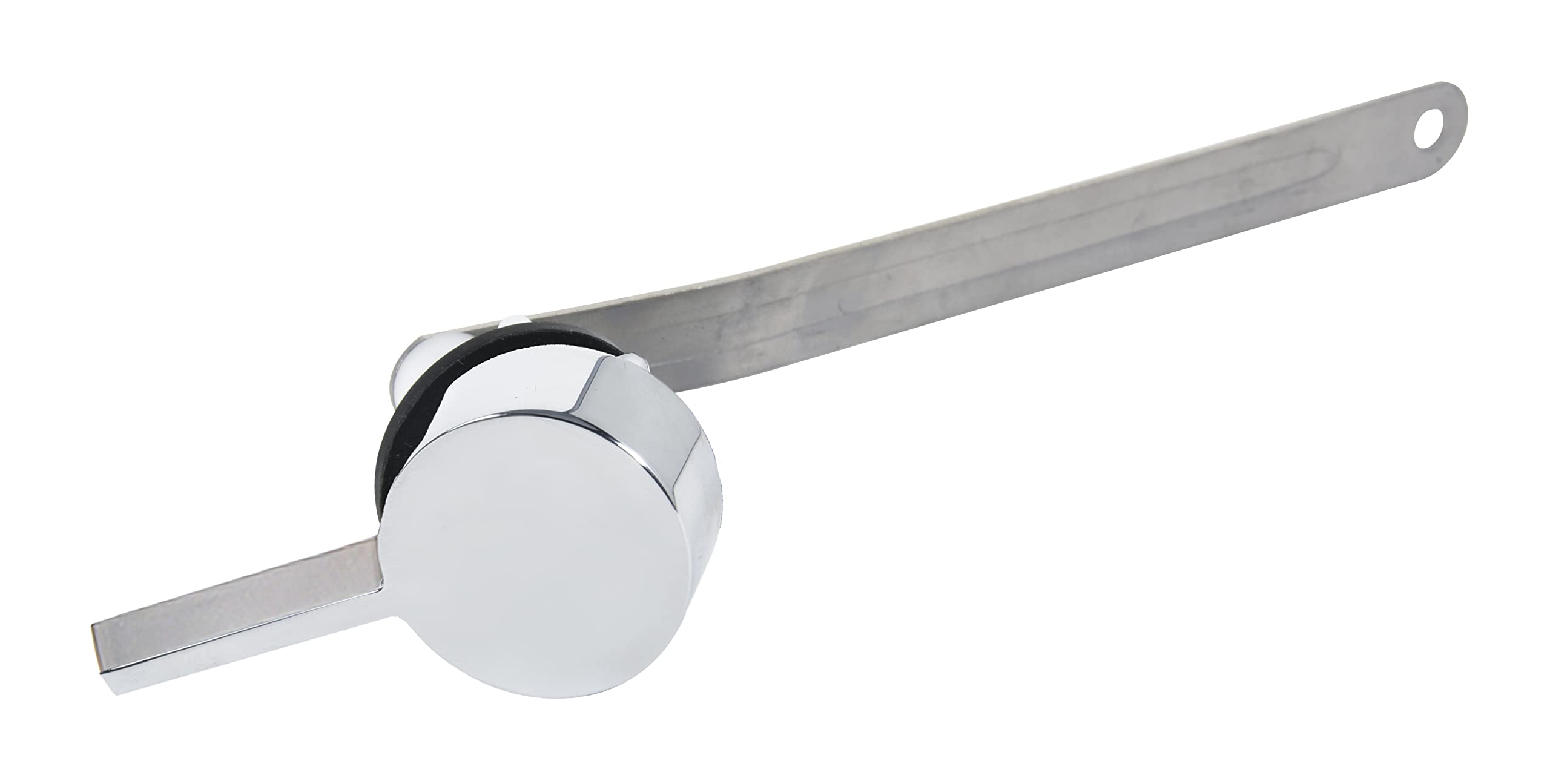 TECETOOL front-mount polished chrome flush handle compatible with Kohler Cimarron.