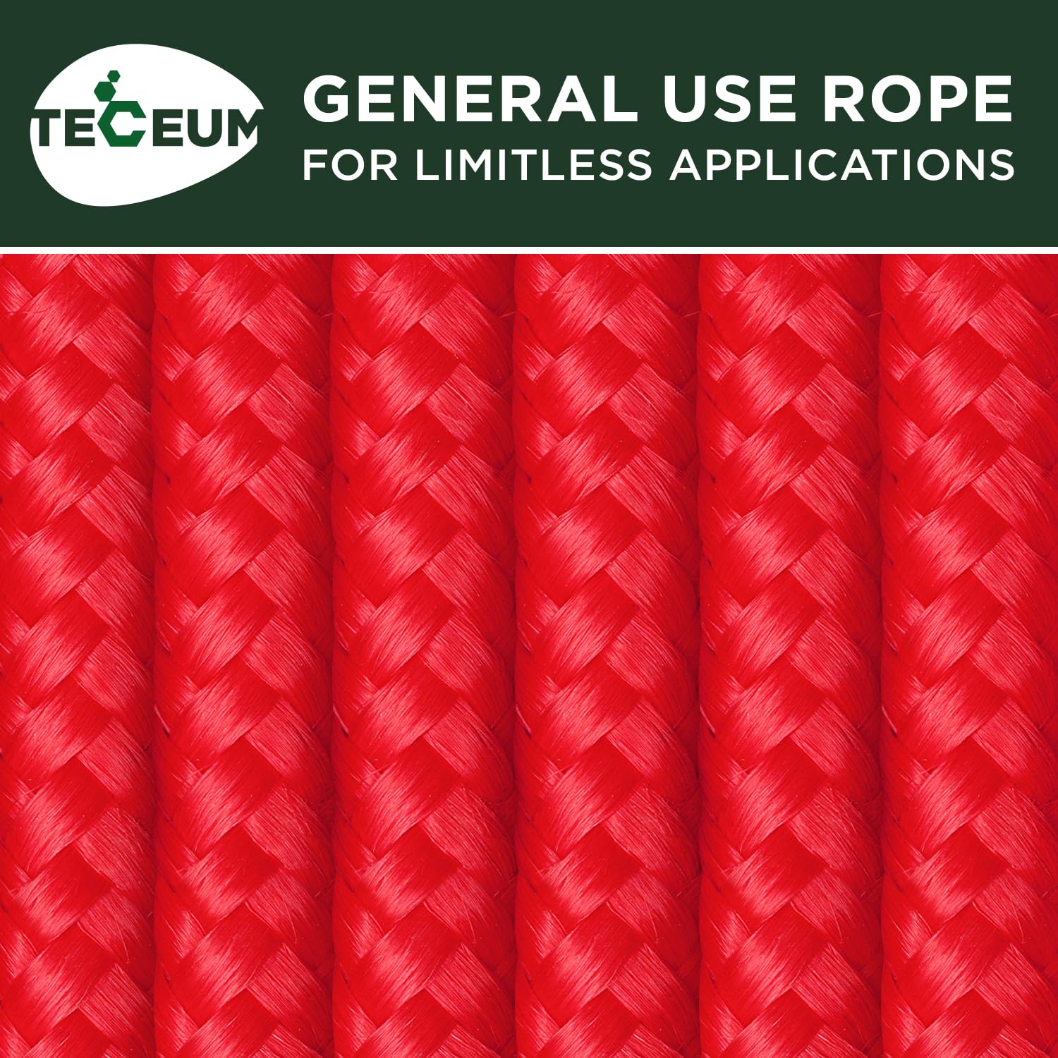 TECEUM rope lightweight polypropylene cord for DIY tasks