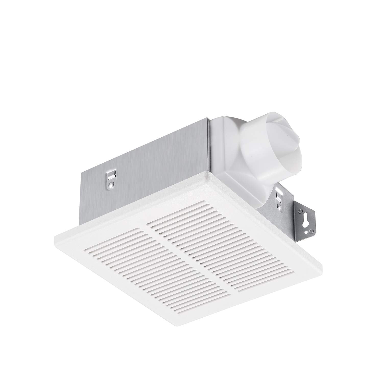 Tech Drive bathroom fan 50 CFM for compact bathrooms delivers strong airflow