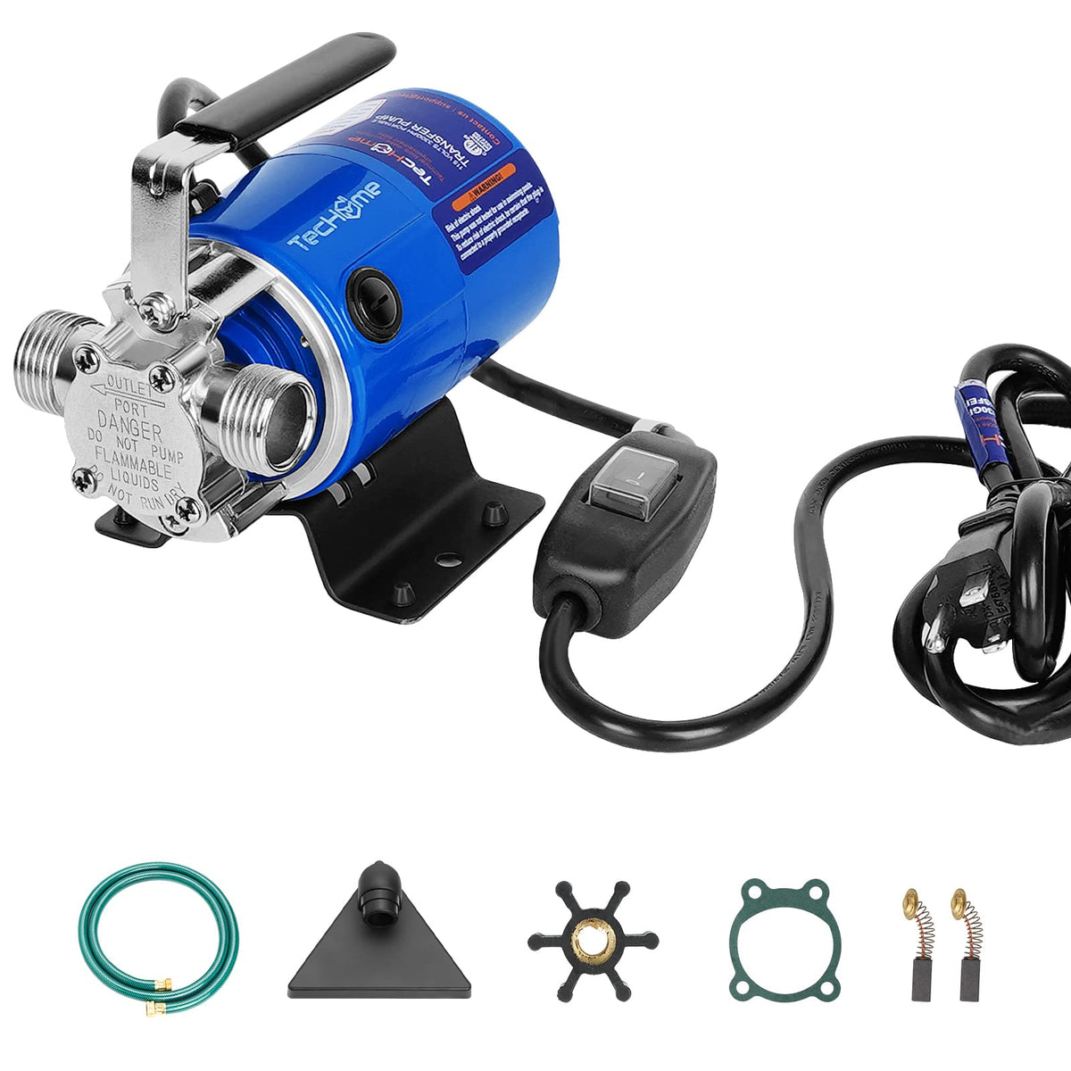 TecHome water pump 115V 60Hz for fast transfers.