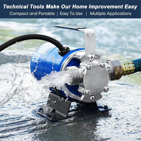 TecHome pump ideal for aquarium water changes and maintenance.