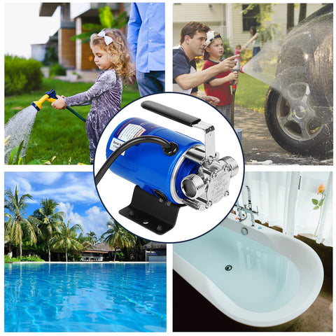 TecHome pump for basement flood cleanup and drainage.