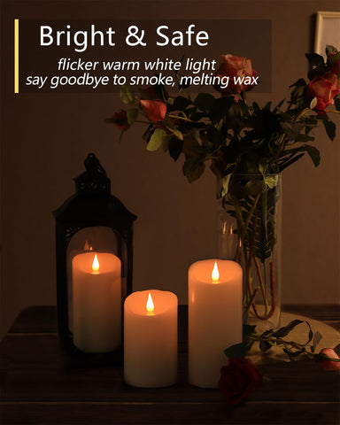 TECHLONG candle with timer enables simple mood control for any room