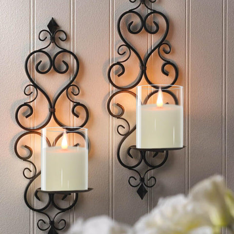 TECHLONG Glass Flameless Candle in a votive holder enhances wedding or party decor.