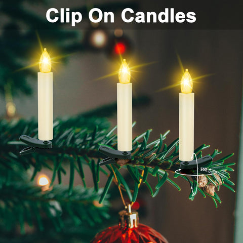TECHLONG remote-controlled brightness candle for adjustable mood