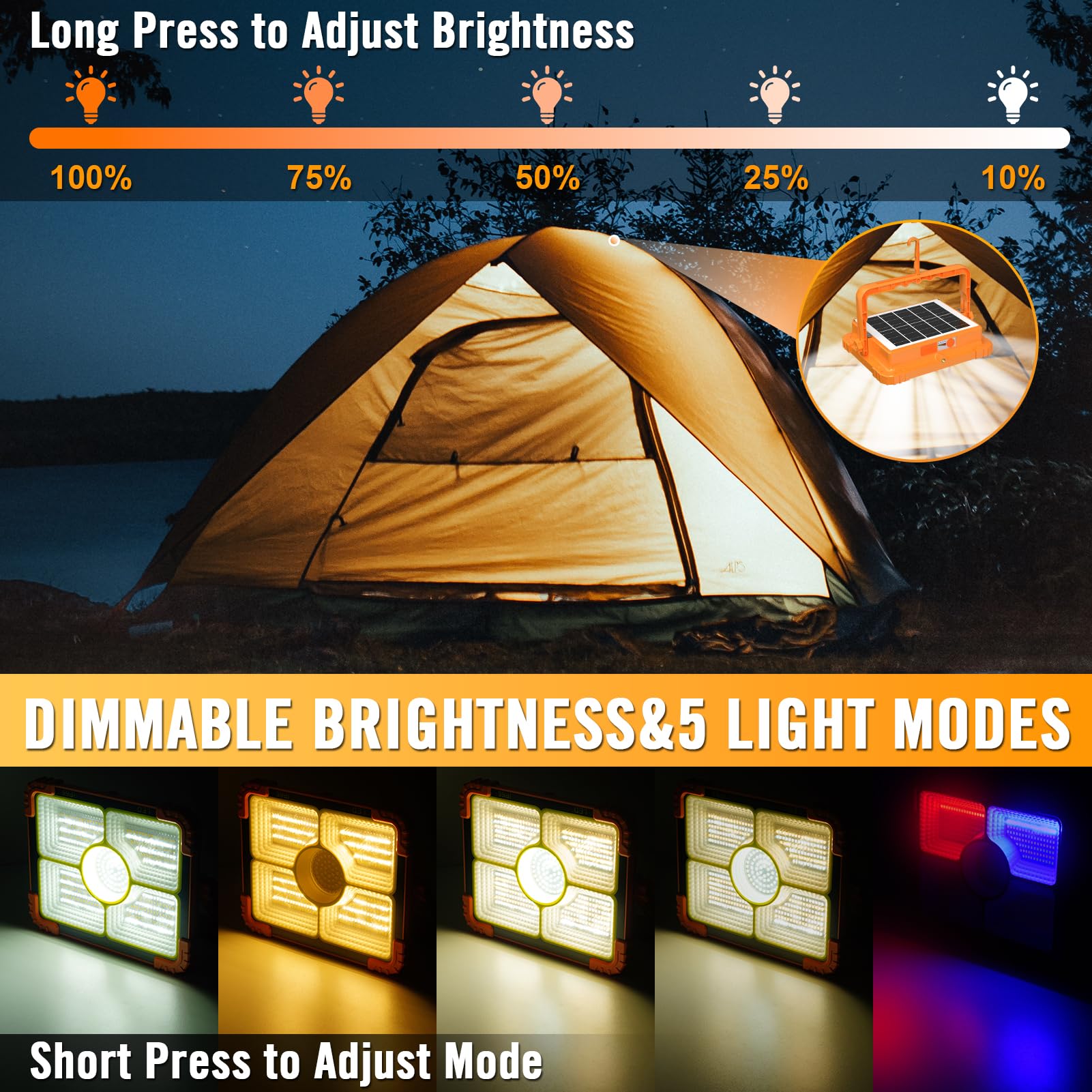 TechMUR light rotates 180 degrees for flexible placement