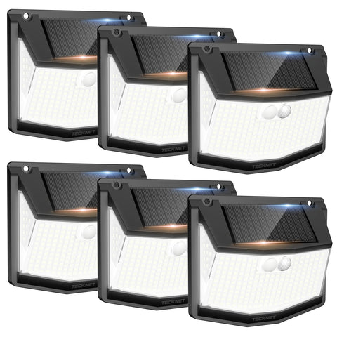 TECKNET 248-LED outdoor light panel provides broad-area illumination.