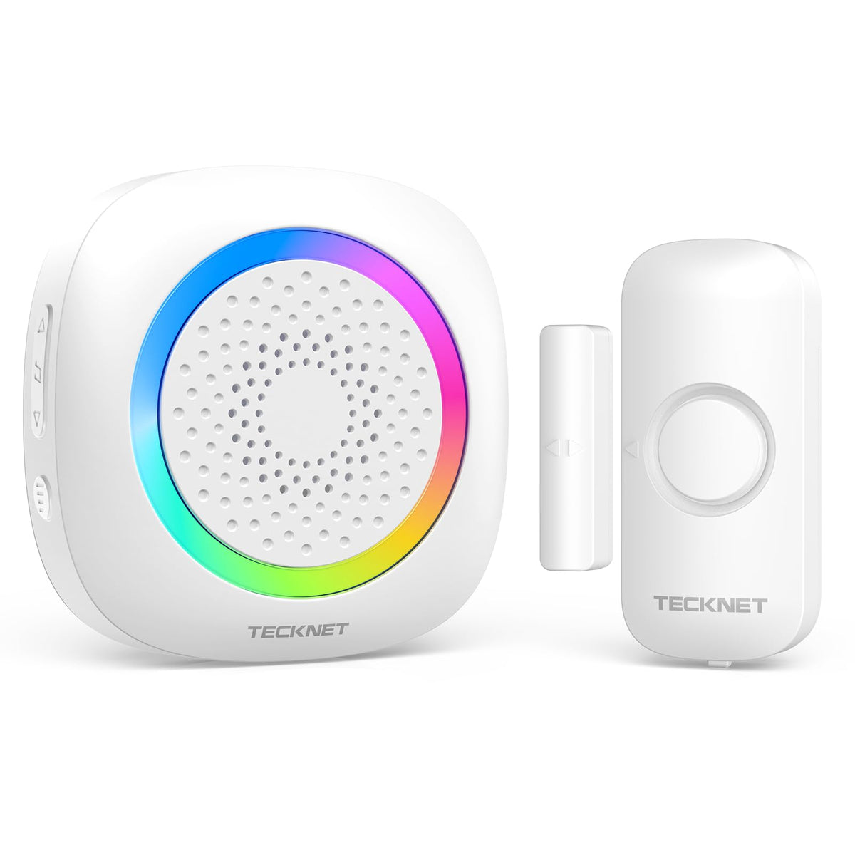 TECKNET door chime RGB light visual alert for clear door entry