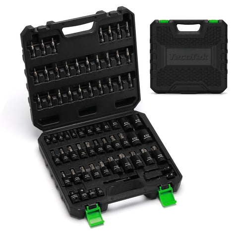 TecoTek organized storage labels help quick size identification